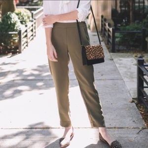 J crew olive Jamie pants
